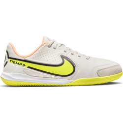 NIKE Jr. Tiempo Legend 9 Academy IC Hallen-Fu&szlig;ballschuhe Kinder phantom/yellow strike-sunset glow 38