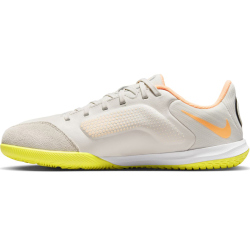 NIKE Jr. Tiempo Legend 9 Academy IC Hallen-Fu&szlig;ballschuhe Kinder phantom/yellow strike-sunset glow 38