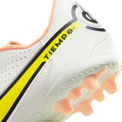 NIKE Jr. Tiempo Legend 9 Academy AG Kunstrasen-Fu&szlig;ballschuhe Kinder phantom/yellow strike-sunset glow 34