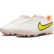 NIKE Jr. Tiempo Legend 9 Academy AG Kunstrasen-Fu&szlig;ballschuhe Kinder phantom/yellow strike-sunset glow 34