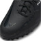 NIKE Jr. Phantom GT2 Academy TF Multinocken-Fußballschuhe Kinder black/dk smoke grey-summit white 36