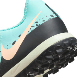 NIKE Jr. Phantom GT2 Academy TF Multinocken-Fußballschuhe Kinder glacier ice/black-yellow strike 36.5