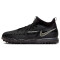 NIKE Phantom GT2 Academy Dynamic Fit TF Multinocken-Fußballschuhe Kinder black/dk smoke grey-summit white 35