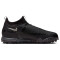 NIKE Phantom GT2 Academy Dynamic Fit TF Multinocken-Fußballschuhe Kinder black/dk smoke grey-summit white 35