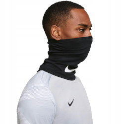 NIKE Dri-FIT Winter Warrior Neckwarmer 011 - black/white