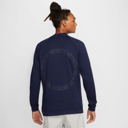 NIKE Kroatien Academy Pro Fu&szlig;balljacke Herren blackened blue/university red S