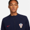 NIKE Kroatien Academy Pro Fu&szlig;balljacke Herren blackened blue/university red S