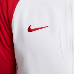 NIKE Polen Academy Pro Knit Trainingsjacke Herren white/sport red L