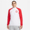 NIKE Polen Academy Pro Knit Trainingsjacke Herren white/sport red L