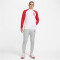 NIKE Polen Academy Pro Knit Trainingsjacke Herren white/sport red L