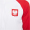 NIKE Polen Academy Pro Knit Trainingsjacke Herren white/sport red L