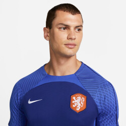NIKE Niederlande Strike Dri-FIT kurzarm Fußball-Fanshirt Herren deep royal blue/hyper royal/white S