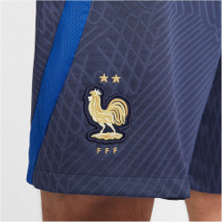 NIKE Frankreich Strike Dri-FIT Knit Fu&szlig;ballshorts Herren 412 - midnight navy/game royal/metallic gold S