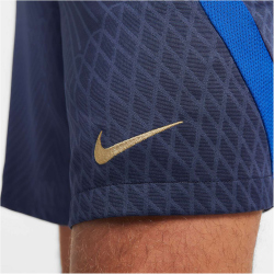 NIKE Frankreich Strike Dri-FIT Knit Fu&szlig;ballshorts Herren 412 - midnight navy/game royal/metallic gold S