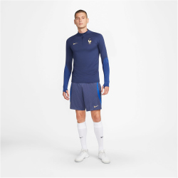 NIKE Frankreich Strike Dri-FIT Knit Fu&szlig;ballshorts Herren 412 - midnight navy/game royal/metallic gold S