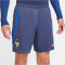 NIKE Frankreich Strike Dri-FIT Knit Fu&szlig;ballshorts Herren 412 - midnight navy/game royal/metallic gold S