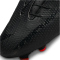 NIKE Phantom GT2 Academy FlyEase MG Easy On/Off Multi-Ground Fu&szlig;ballschuhe 001 - black/dk smoke grey-summit white 43