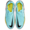NIKE Phantom GT2 Academy FlyEase MG Easy On/Off Multi-Ground Fußballschuhe 407 - glacier ice/black-yellow strike 44