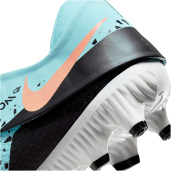 NIKE Phantom GT2 Academy FlyEase MG Easy On/Off Multi-Ground Fußballschuhe 407 - glacier ice/black-yellow strike 45.5
