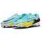 NIKE Phantom GT2 Academy FlyEase MG Easy On/Off Multi-Ground Fußballschuhe 407 - glacier ice/black-yellow strike 46