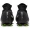 NIKE Zoom Mercurial Superfly 9 Pro FG Firm-Ground Fußballschuhe Herren 001 - black/dk smoke grey-summit white-volt 42
