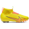NIKE Jr. Air Zoom Mercurial Superfly 9 Academy Kunstrasen-Fußballschuhe Kinder 780 - yellow strike/sunset glow-volt ice 38