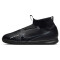 NIKE Jr. Zoom Mercurial Superfly 9 Academy IC Hallen-Fußballschuhe Kinder 001 - black/dk smoke grey-summit white-volt 35