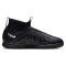 NIKE Jr. Zoom Mercurial Superfly 9 Academy IC Hallen-Fußballschuhe Kinder 001 - black/dk smoke grey-summit white-volt 35