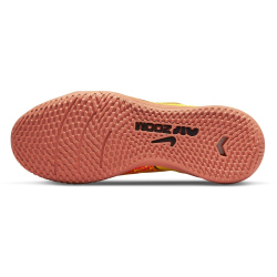 NIKE Jr. Zoom Mercurial Superfly 9 Academy IC Hallen-Fu&szlig;ballschuhe Kinder 780 - yellow strike/sunset glow-volt ice 36