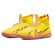 NIKE Jr. Zoom Mercurial Superfly 9 Academy IC Hallen-Fu&szlig;ballschuhe Kinder 780 - yellow strike/sunset glow-volt ice 36