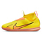 NIKE Jr. Zoom Mercurial Superfly 9 Academy IC Hallen-Fu&szlig;ballschuhe Kinder 780 - yellow strike/sunset glow-volt ice 36
