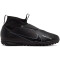 NIKE Jr. Air Zoom Mercurial Superfly 9 Academy TF Turf Multinocken-Fußballschuhe Kinder black/dk smoke grey-summit white-vo 35
