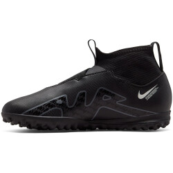 NIKE Jr. Air Zoom Mercurial Superfly 9 Academy TF Turf Multinocken-Fußballschuhe Kinder black/dk smoke grey-summit white-vo 38.5