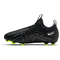 NIKE Jr. Zoom Mercurial Vapor 15 Academy MG Multi-Ground Fu&szlig;ballschuhe Kinder 001 - black/dk smoke grey-summit white-volt 31
