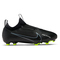 NIKE Jr. Zoom Mercurial Vapor 15 Academy MG Multi-Ground Fu&szlig;ballschuhe Kinder 001 - black/dk smoke grey-summit white-volt 31