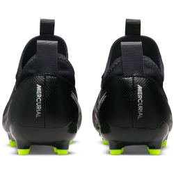 NIKE Jr. Zoom Mercurial Vapor 15 Academy MG Multi-Ground Fu&szlig;ballschuhe Kinder 001 - black/dk smoke grey-summit white-volt 32