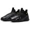 NIKE Jr. Zoom Mercurial Vapor 15 Academy IC Hallen-Fußballschuhe Kinder 001 - black/dk smoke grey-summit white-volt 33.5
