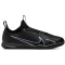 NIKE Jr. Zoom Mercurial Vapor 15 Academy IC Hallen-Fußballschuhe Kinder 001 - black/dk smoke grey-summit white-volt 33.5