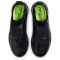 NIKE Jr. Zoom Mercurial Vapor 15 Academy IC Hallen-Fußballschuhe Kinder 001 - black/dk smoke grey-summit white-volt 33.5