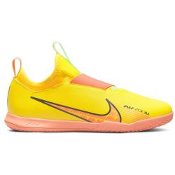 NIKE Jr. Zoom Mercurial Vapor 15 Academy IC Hallen-Fu&szlig;ballschuhe Kinder 780 - yellow strike/sunset glow-volt ice 30