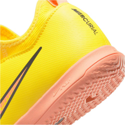 NIKE Jr. Zoom Mercurial Vapor 15 Academy IC Hallen-Fu&szlig;ballschuhe Kinder 780 - yellow strike/sunset glow-volt ice 30