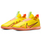NIKE Jr. Zoom Mercurial Vapor 15 Academy IC Hallen-Fu&szlig;ballschuhe Kinder 780 - yellow strike/sunset glow-volt ice 30