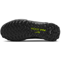 NIKE Jr. Air Zoom Mercurial Vapor 15 Academy TF Turf Multinocken-Fu&szlig;ballschuhe Kinder black/dk smoke grey-summit white-vo 32