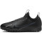 NIKE Jr. Zoom Mercurial Vapor 15 Academy TF Turf Multinocken-Fußballschuhe Kinder black/dk smoke grey-summit white-vo 34