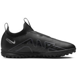 NIKE Jr. Zoom Mercurial Vapor 15 Academy TF Turf Multinocken-Fußballschuhe Kinder black/dk smoke grey-summit white-vo 35