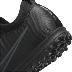 NIKE Jr. Zoom Mercurial Vapor 15 Academy TF Turf Multinocken-Fußballschuhe Kinder black/dk smoke grey-summit white-vo 35