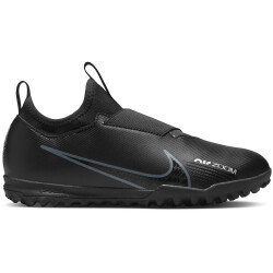 NIKE Jr. Zoom Mercurial Vapor 15 Academy TF Turf Multinocken-Fußballschuhe Kinder black/dk smoke grey-summit white-vo 35.5