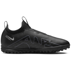 NIKE Jr. Zoom Mercurial Vapor 15 Academy TF Turf Multinocken-Fußballschuhe Kinder black/dk smoke grey-summit white-vo 35.5