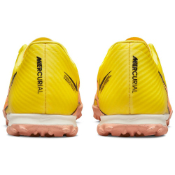 NIKE Air Zoom Mercurial Vapor 15 Academy TF Turf Multinocken-Fu&szlig;ballschuhe yellow strike/sunset glow-coconut m 42