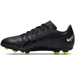 NIKE Jr. Mercurial Vapor 15 Club FG/MG Multi-Ground Fußballschuhe Kinder black/dk smoke grey-summit white-vo 33